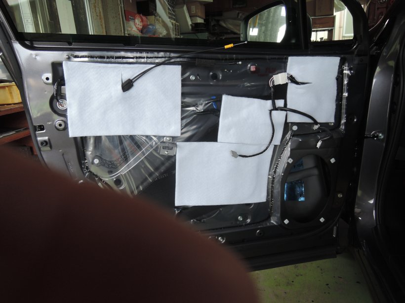 フォレスタドアトリム取り外し