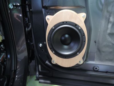 フォレスタ、モレルスピーカー取り付け