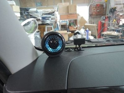 ハイエースワゴン　ブルームーンオーディオツィーター