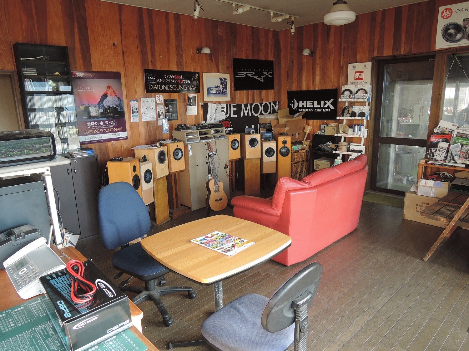 スタディオメッセ2020年12月の店内風景