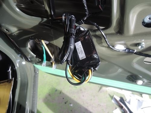 ジムニーブルームーンオーディオネットワーク取り付け