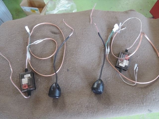 BRAM（ブラム）LIVEシリーズL165Sのツィーターと配線