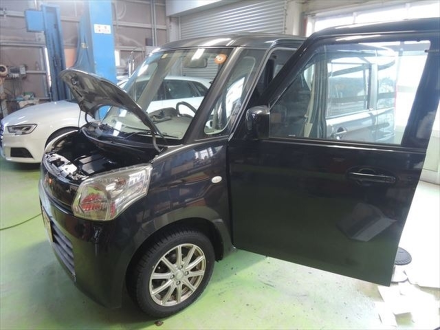 スズキ　スペイシアスピーカー交換