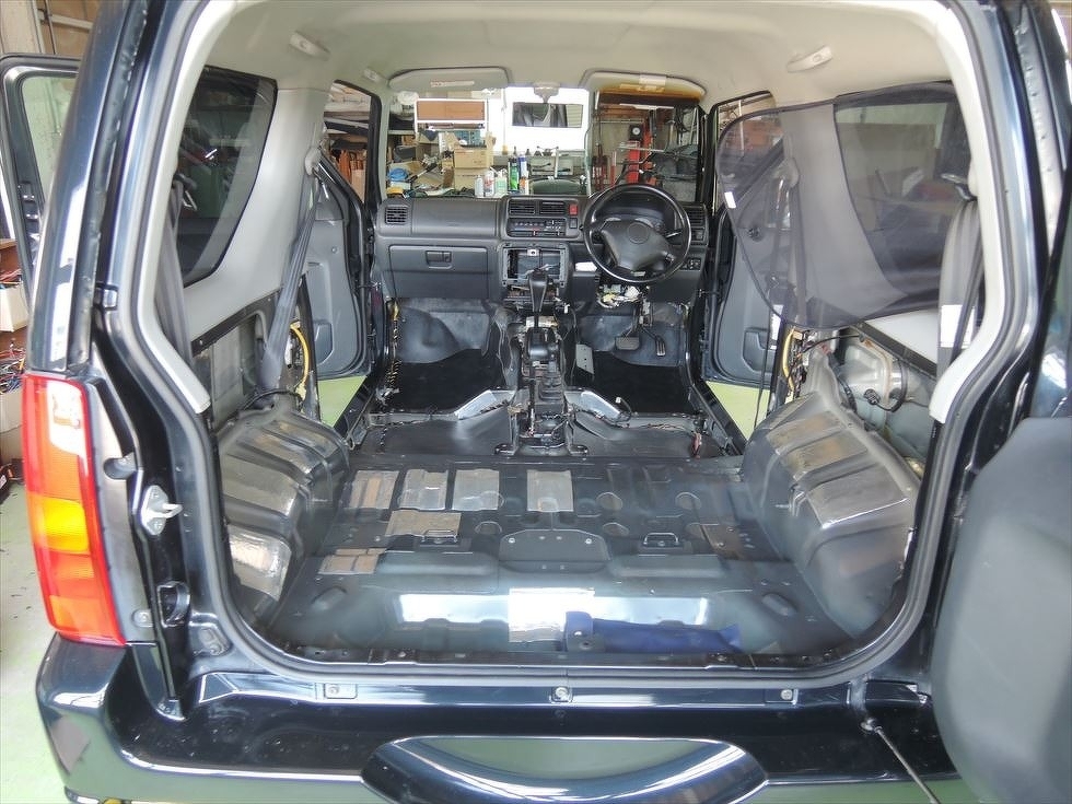 スズキジムニーJB23Wフルデッドニング