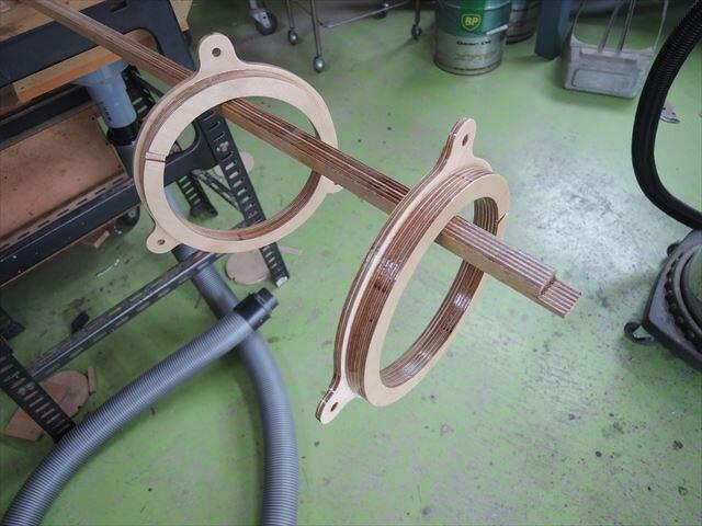 CX8インナーバッフル製作