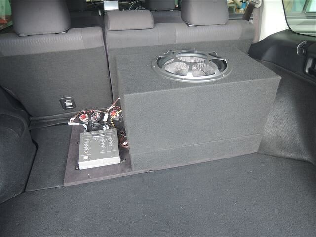 サブウーハー固定