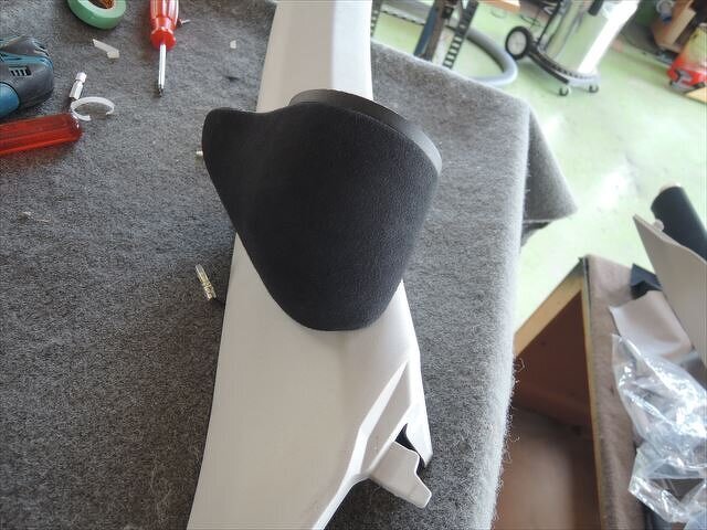 ツィーター、ミッドレンジカップピラー取付