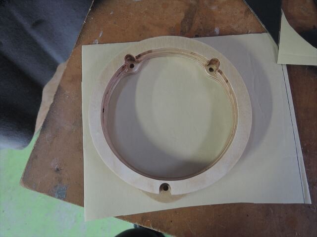 フィット３に合わせたBLUE MOON AUDIO　AX165用インナーバッフル