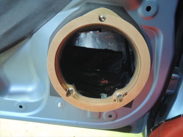 FIT３インナーバッフルの取付