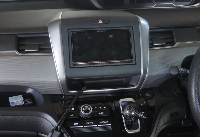 ホンダフリード純正ナビからサウンドナビへ交換