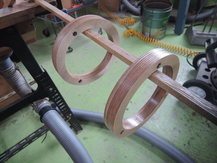 スズキハスラースピーカー用ベースバッフル