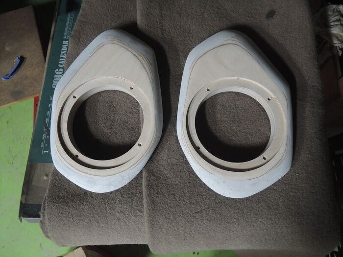 スズキハスラー　スピーカー取付　アウターバッフル化