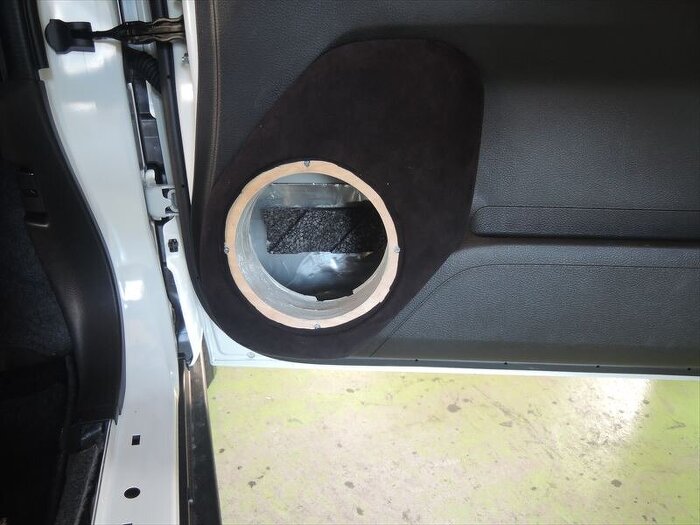 スズキハスラー　アウターバッフル仕上げ