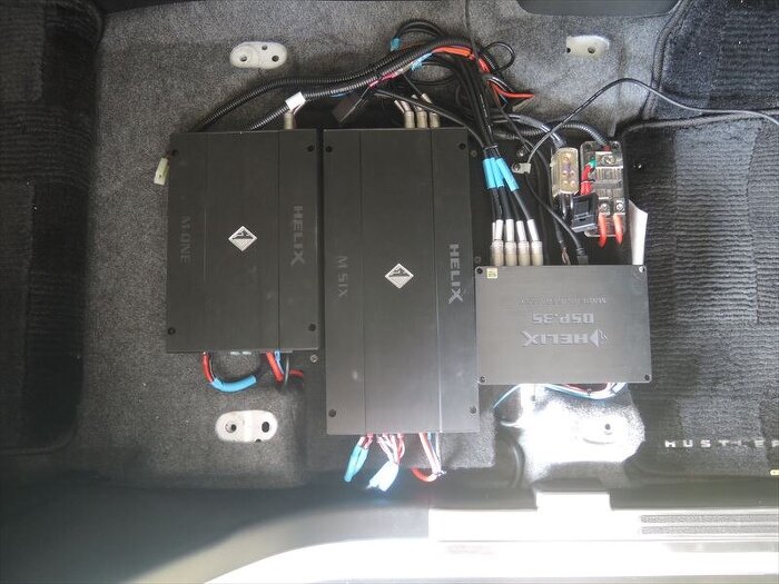 スズキ　ハスラー・ヘリックスアンプ＋DSP搭載