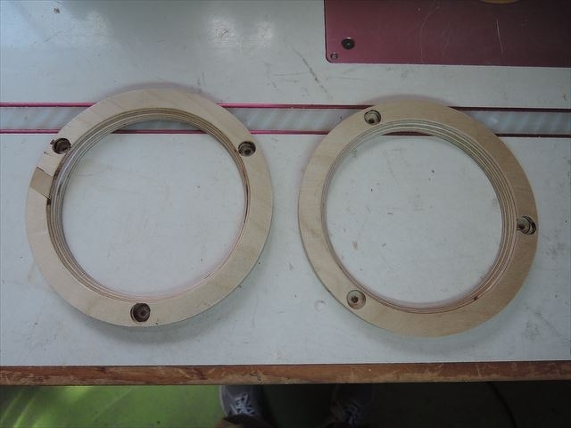 ダイハツ・ムーブ160Sインナーバッフル製作