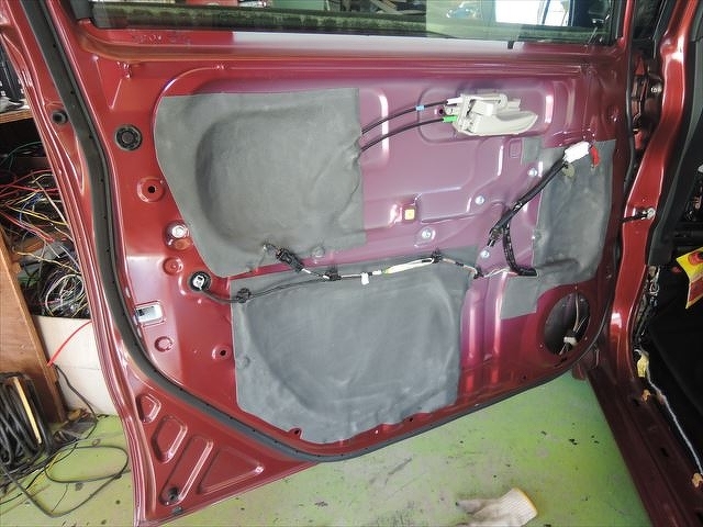 ダイハツ・ムーブ160Sデッドニング