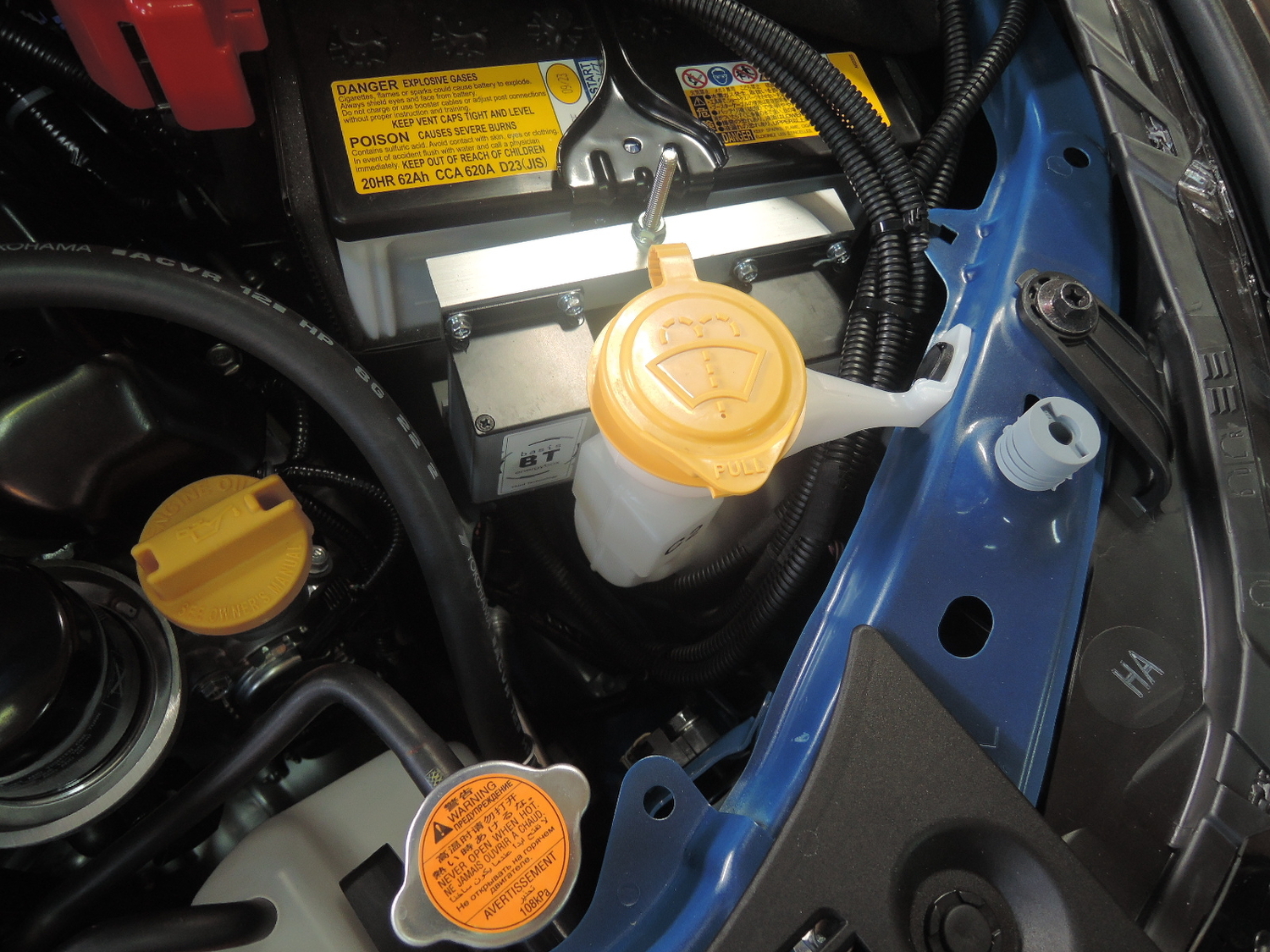 インプレッサーにエナジーボックスBASIS　BT、BT＋取り付け