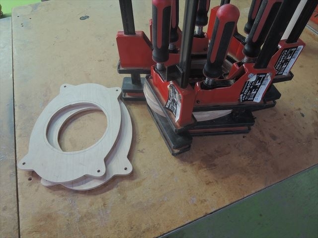 新型インプレッサーインナーバッフル製作