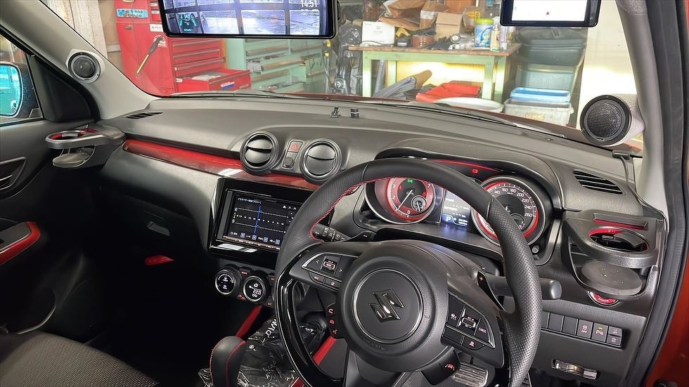 ツィーターピラー取付完了