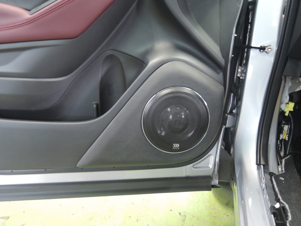 ドアアウターバッフル完成