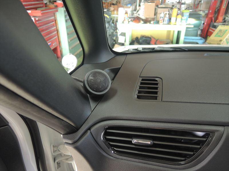 デリカミニEX165ツィーター取付