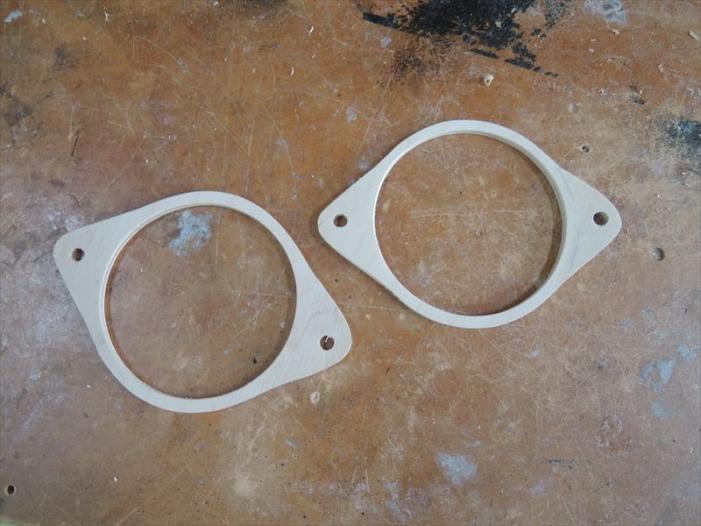 ブルームーンオーディオミッドレンジドライバーMX80用スペーサー