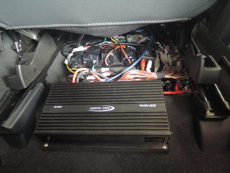 ARCAUDIO　PS8-50　DSPアンプ取り付け