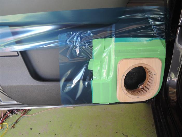 フリード用アウターバッフル製作