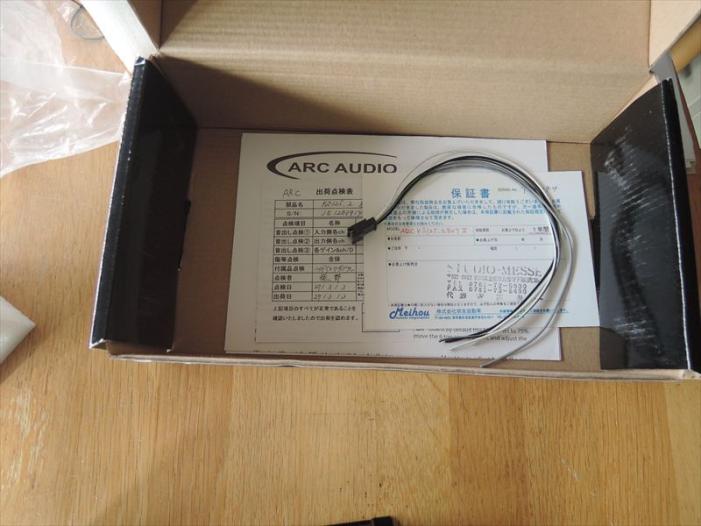 ARCAUDIO KS125.2 BX2　中古　説明書・保証書あり