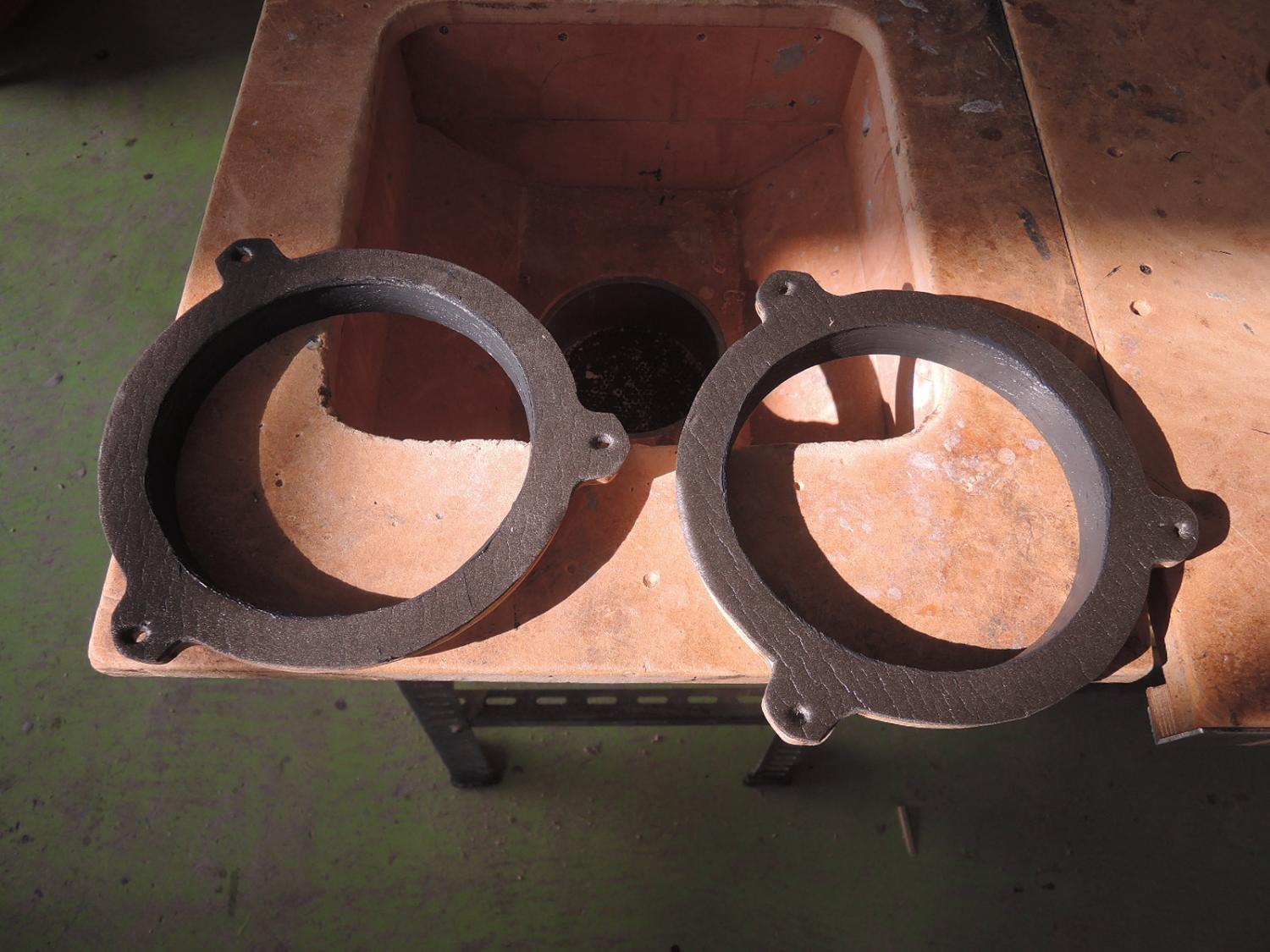 カローラインナーバッフル製作