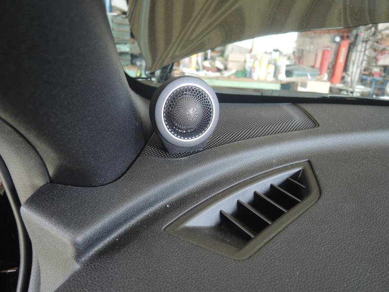 カローラ　morel TEMPO ULTRA602MKⅡツィーター取付